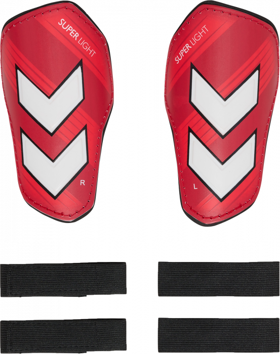 Hummel - Shin Guards Super Light - Röd