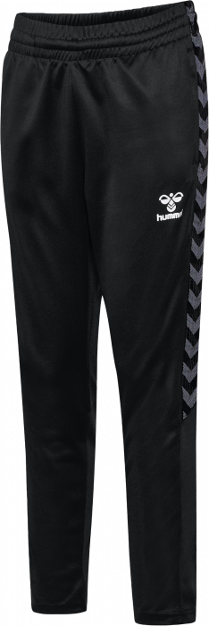 Hummel - Authentic Training Pants Kids - Negro & blanco