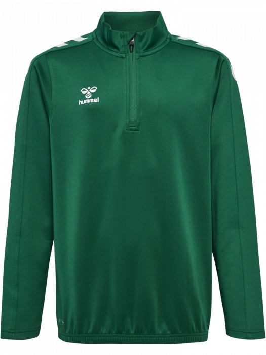 Hummel - Core Xk Half Zip Trøje Jr - Evergreen