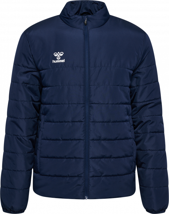 Hummel - Essential Short Bench Jacket - Marine