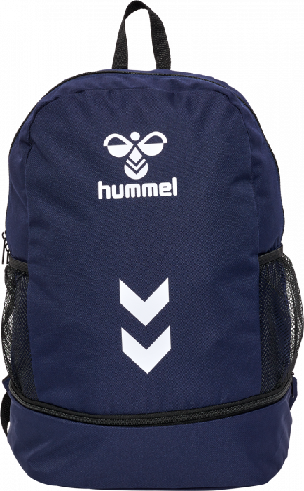 Hummel - Essential Back Pack With Shoe Compartment - Marine