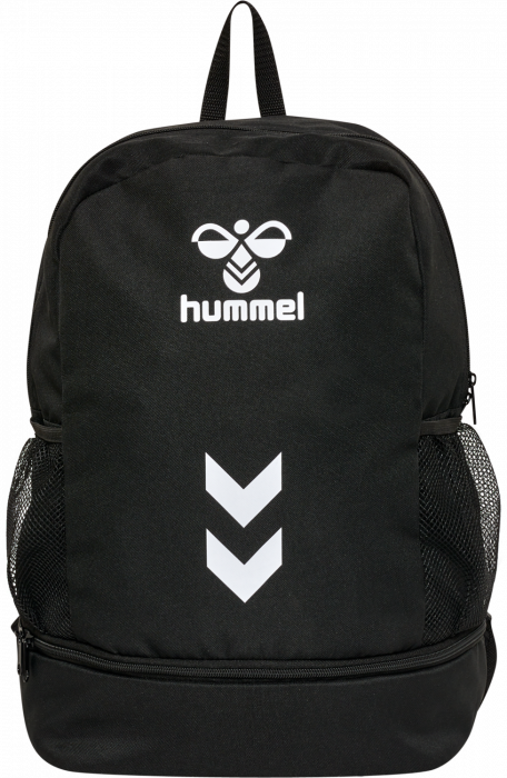 Hummel - Essential Back Pack With Shoe Compartment - Svart
