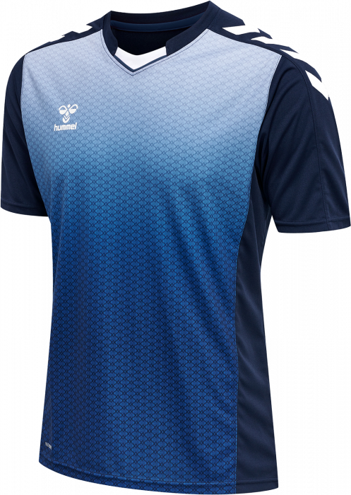 Hummel - Core Xk Sublimation Jersey - Marine & biały