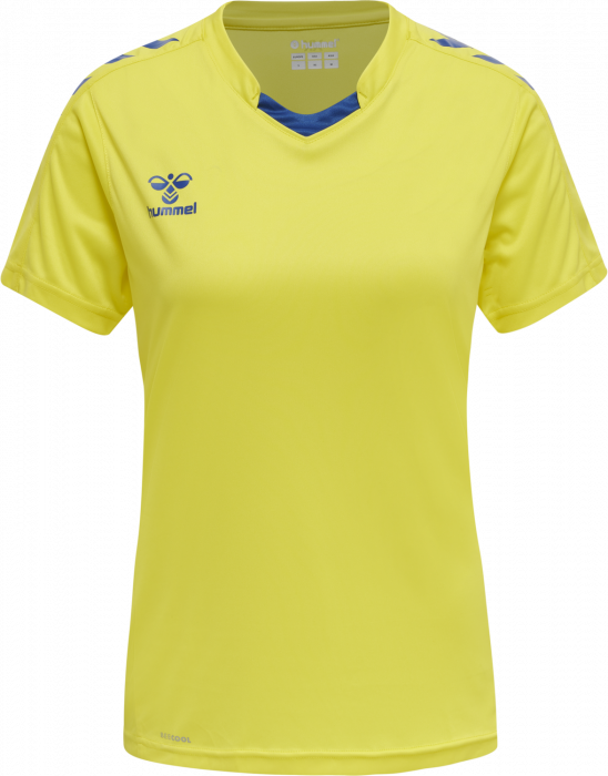 Hummel - Core Xk Poly Jersey Women - Blazing Yellow & true blue