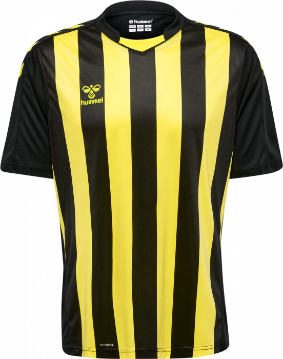 Hummel - Core Xk Striped Jersey - Schwarz & yellow