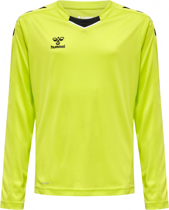 Hummel - Core Xk Poly Jersey Long Jr - Lime & negro