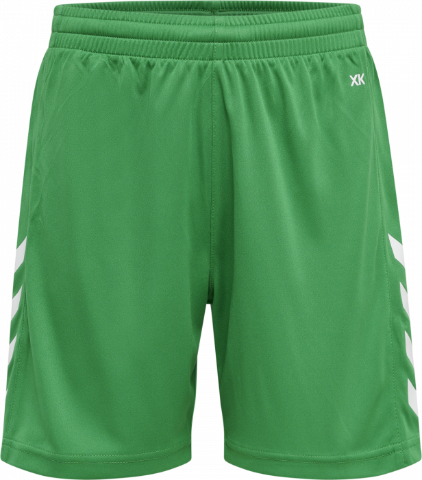 Hummel - Core Xk Poly Shorts Jr - Jelly bean & weiß