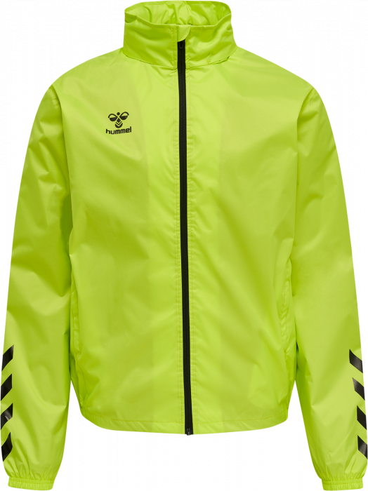 Hummel - Core Xk Spray Jacket - Lime & czarny