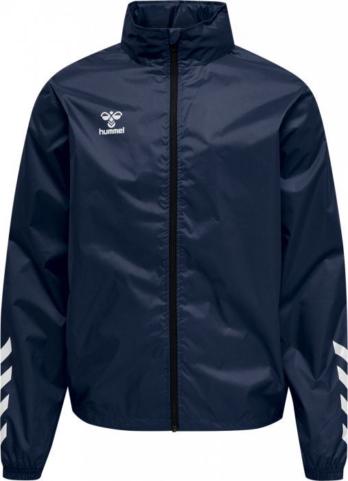 Hummel - Core Xk Spray Jacket - Marine & biały