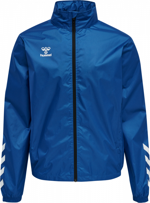 Hummel - Core Xk Spray Jacket - True Blue & blanc