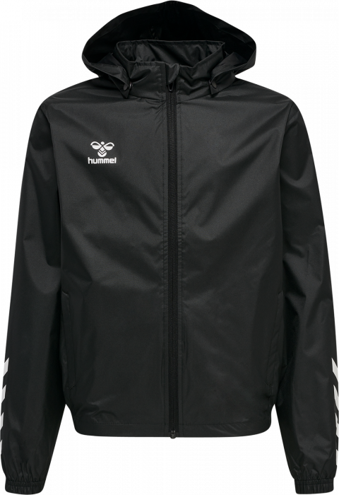 Hummel - Core Xk Spray Jacket Kids - Zwart & wit