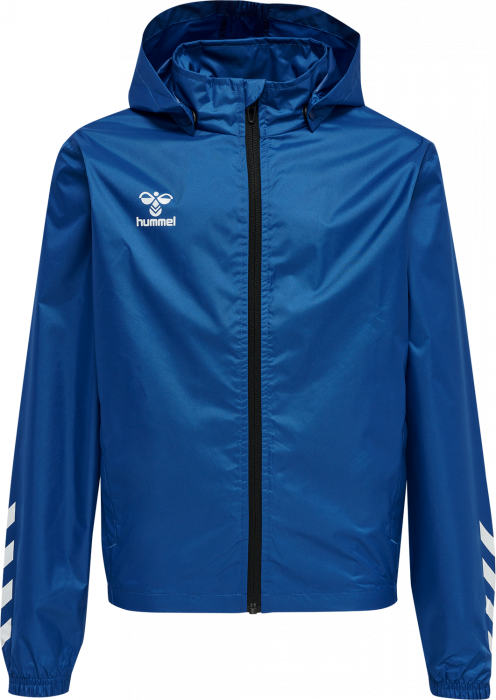 Hummel - Core Xk Spray Jacket Kids - True Blue & vit