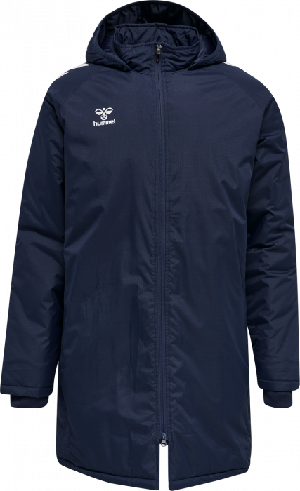 Hummel - Core Xk Bench Jacket Kids - Marine & vit