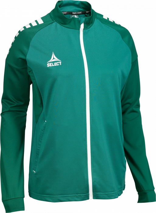 Select - Spain V25 Training Zip Jacket Women - Green & white