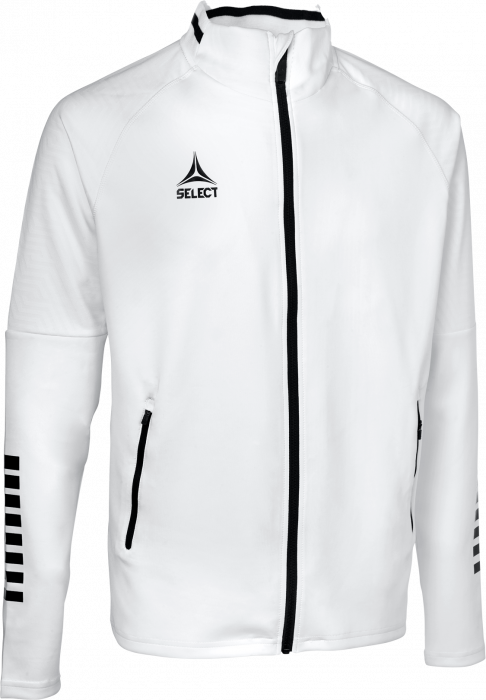 Select - Monaco V24 Traning Zip Top - Vit