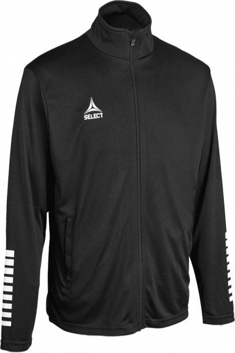 Select - Pisa Training Zip Jacket - Preto & branco