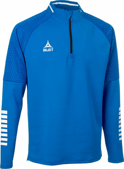 Select - Monaco V24 Training Sweat Half Zip Kids - Niebieski