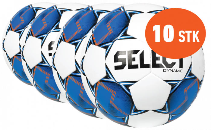 Select - Dynamic Football 10 Pcs - Blanc & bleu